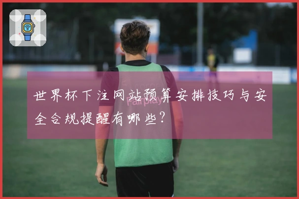 世界杯下注网站预算安排技巧与安全合规提醒有哪些？