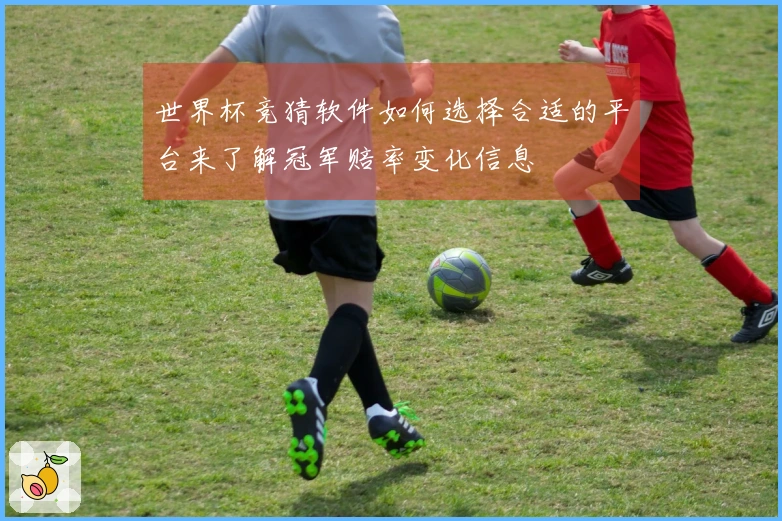 世界杯竞猜软件如何选择合适的平台来了解冠军赔率变化信息