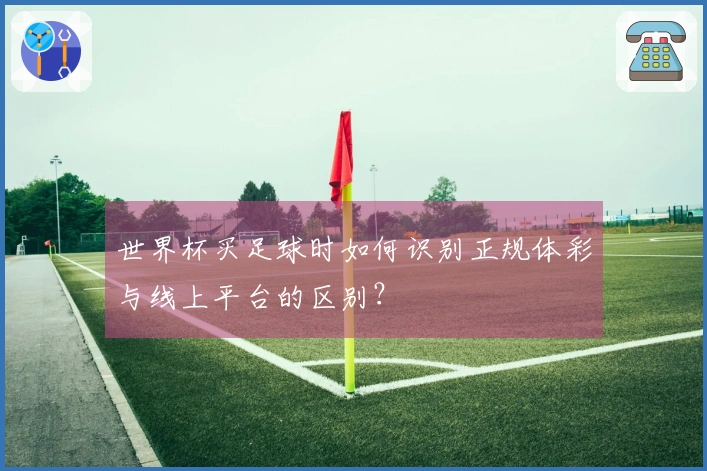 世界杯买足球时如何识别正规体彩与线上平台的区别?