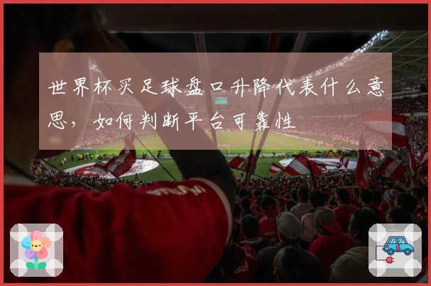世界杯买足球盘口升降代表什么意思，如何判断平台可靠性