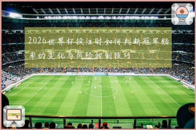 2026世界杯投注时如何判断冠军赔率的变化与风险控制技巧