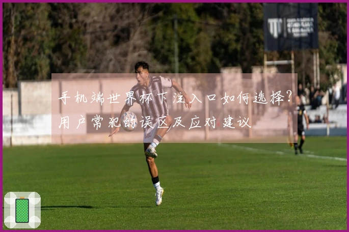 手机端世界杯下注入口如何选择？用户常犯的误区及应对建议
