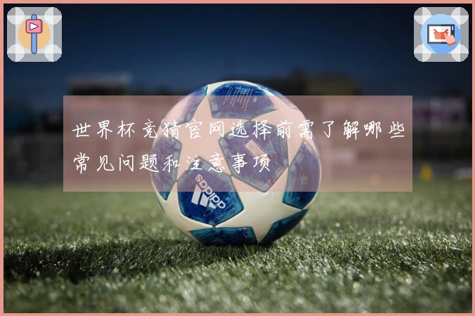 世界杯竞猜官网选择前需了解哪些常见问题和注意事项